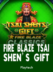 Fire Blaze Tsai Shens Gift Slot: Info Provider, RTP, dan Max Win banner